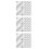 60 Pcs Adhesive Square Acrylic Mirrors For Diy Craft And Home Decor 9