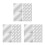60 Pcs Adhesive Square Acrylic Mirrors For Diy Craft And Home Decor 4