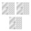60 Pcs Adhesive Square Acrylic Mirrors For Diy Craft And Home Decor 5