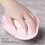 Handbadschale - Acryl, transparentes Pink 4