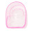 Handbadschale - Acryl, transparentes Pink 6