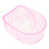 Handbadschale - Acryl, transparentes Pink 15