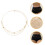 Verstellbare Taille Kette Eisen 1 5