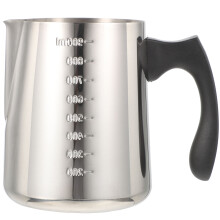 Qnmwood Milchaufschäumer Aus Für Latte Art – 1000 Ml