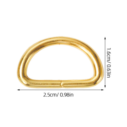 20 Metall D-Ring Für Taschen Und Schlüsselanhänger 1