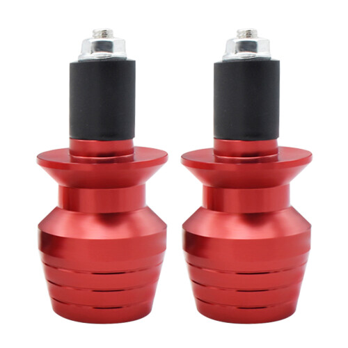 Runde Rote Aluminium Lenkerstopfen 2 Stk Für 1