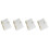 4Pcs A5 PVC Binder Notebook Cover Refillable Scrapbook Planner Shell 4