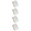4Pcs A5 PVC Binder Notebook Cover Refillable Scrapbook Planner Shell 8