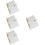 4Pcs A5 PVC Binder Notebook Cover Refillable Scrapbook Planner Shell 7