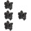 4Pcs Breathable Volcanic Rock Aquarium Landscaping Stone 9
