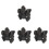 4Pcs Breathable Volcanic Rock Aquarium Landscaping Stone 4