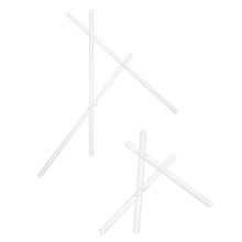 12 Pcs Glass Stir Sticks Heat Resistant For Experiment