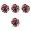400 Pcs Diy Wool Felt Balls Handmade Craft Decor Materials 5