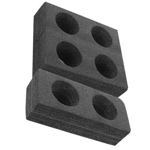 6 Pcs Foam Drink Cup Takeout Carrier Tray For 2