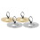 2 Paar Buikdans Cimbal Kind Hand Percussie 10