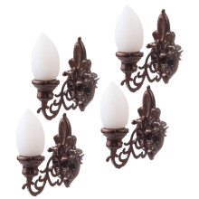 Set Van 3 Kleine Lampen Voor Knutselen Simulatie Wandlamp Miniature