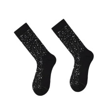 Stockings Vrouwen Patroon Met Katoen 1 Paar 11,8X3,9X0,2In