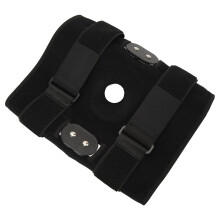 Sports Knee Brace with Hinged Support Aluminum Strips Soft Padding Durable