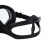Large Vision Waterproof Swim Goggles with Double Elastic Strap Black 12