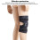 Sports Knee Brace with Hinged Support Aluminum Strips Soft Padding Durable 4