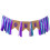 Worgeous 1Set Geburtstagsbanner Kinder Stoff Party 94x25in 3