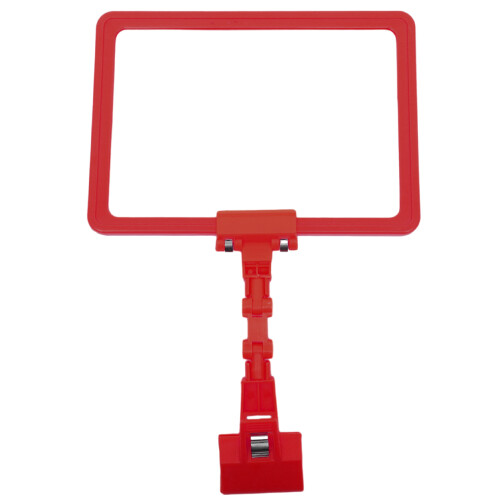 Labelhalter Rot 1 Für Einzelhandel