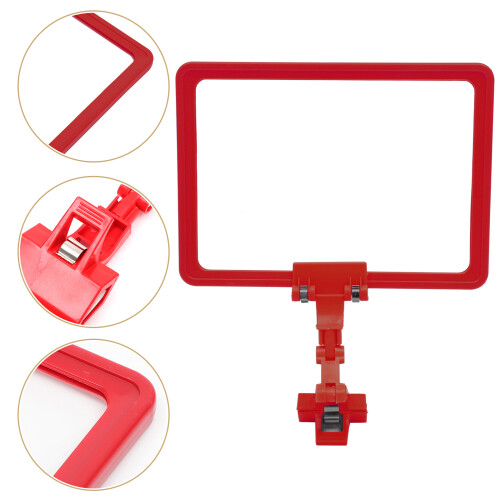 Labelhalter Rot 1 Für Einzelhandel 2