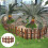 2 Anti Korrosions Holzzaun Für Garten Hof 11