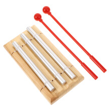 4Pcs Three Tone Meditation Chimes With Mallet For Yoga