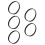5Pcs Manual Saw Tie Band Replacement Accessory For 7