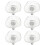24 Pcs Glass Table Anti-Collision Suction Cups With Screws 6x13 1