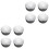 8 Pcs Fence Post Caps Rubber Covers Protective 3