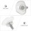 24 Pcs Glass Table Anti-Collision Suction Cups With Screws 6x13 10