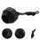 4Pièces Couvre Valve Alliage Aluminium Noir Anti Débris 11