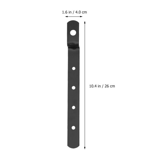 Motorcycle Modified Side Box Metal Bracket For Universal Motorbike Black 1