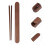 2 Sets Of Wooden Chopsticks With Pull-Type Box For Travel And Reuse 11