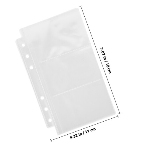 5 Halter Bindermappen Schutzfolien Für Scrapbooking 1
