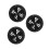 3Pièces Cache Vent Rv Noir Plastique PP Ventilations Multiusage 5