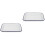 2Pcs Rectangular Enamel Baking Dish Multi-Use Non-Stick Roasting Pan 6
