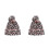 2Stk Winter Wollmütze Rosa, Damen Strickmütze Mit Leopardenprint 7