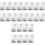 60 Pcs Disposable Thick Aluminum Foil Insulation Bag For Food Fresh 4