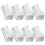 60 Pcs Disposable Thick Aluminum Foil Insulation Bag For Food Fresh 11