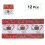 36Pcs Heat Resistant Vinyl Placemats Multi Color Christmas Table Mats 11