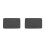 2Pcs Home Coffee Mats Dark Grey Cotton Rubber Absorbent Countertop Use 5