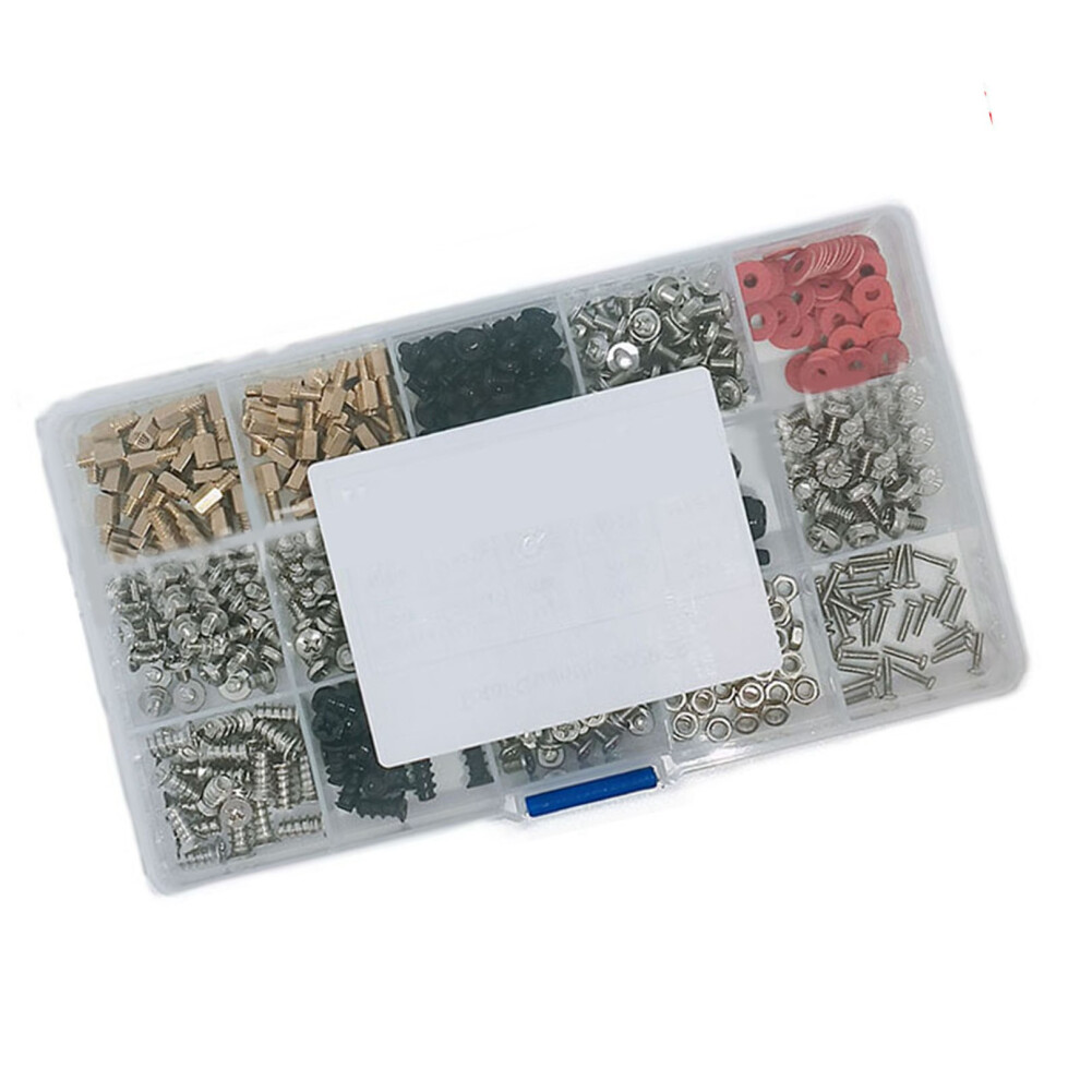 502Pcs Carbon Steel Computer Screw Set For Chassis Repair & Assembly 5041353629482