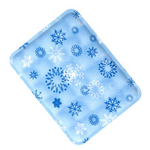Kühlmatte für Haustiere S Blau Schneeflocke 30x40cm Eisgel