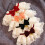 Wine Red Pet Lace Bib Collar for Dog & Cat, M Size 9