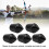 5Pcs Plastic Practice Arrow Tips Whistle Design for Enhanced Archery Fun 5