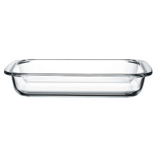Gehärtete Hitzebeständige Glasbackform Für Gebackenen Reis (Weiß 1,0L)