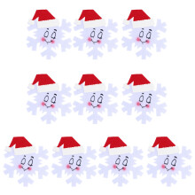 30 Stk Weihnachts- Filzuntersetzer Rutschfest Isolierend